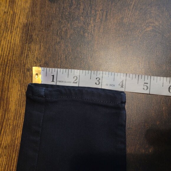 American Eagle Jeans 4 L Button Fly Jegging Super Hi Rise Super Stretchx Black - Picture 11 of 12